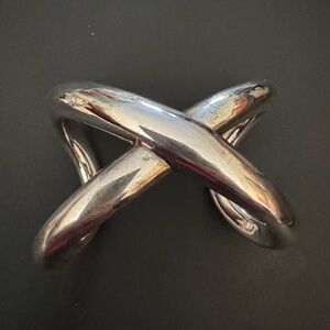 New Simon Sebbag Sterling Silver Statement Bangle